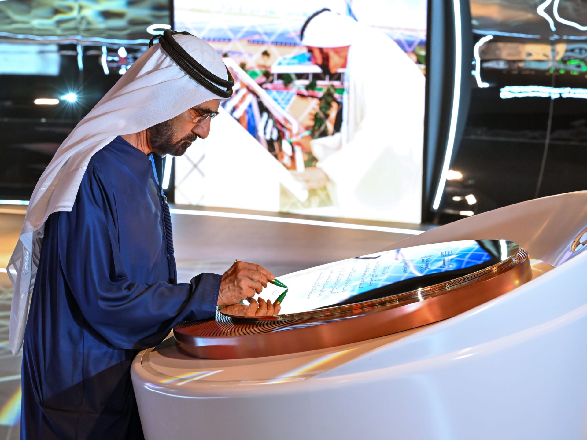 His Highness Sheikh Mohammed bin Rashid Al Maktoum, Vice President and Prime Minister of the UAE and Ruler of Dubai