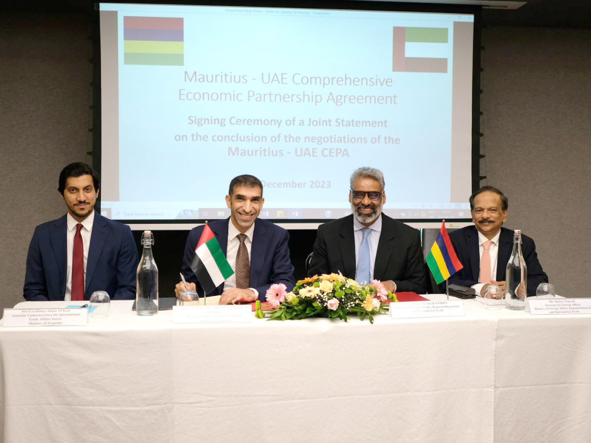 UAE Mauritius CEPA