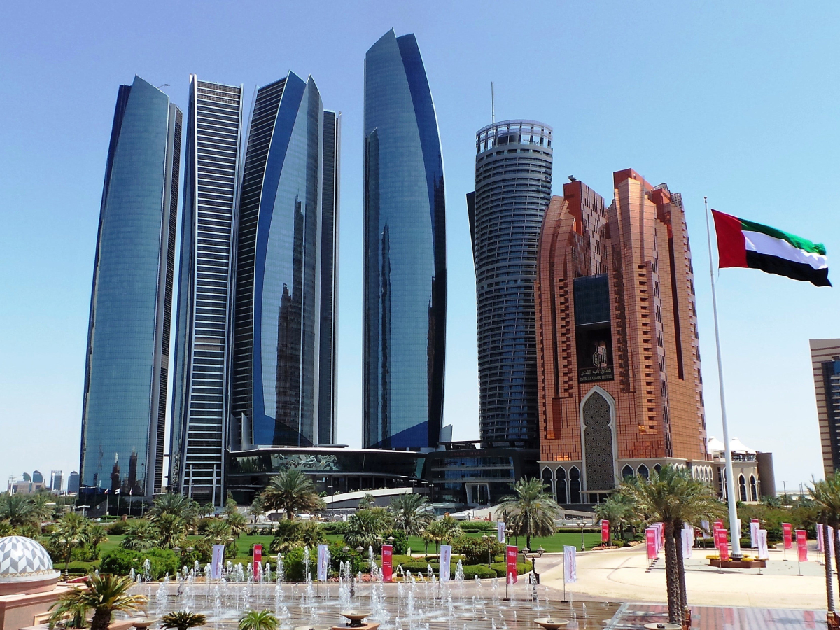 Abu Dhabi skyline