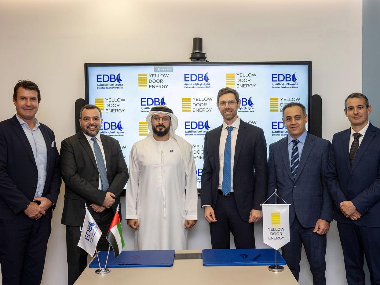 EDB, Yellow Door Energy sign Dh100 million agreement to boost solar PV ...