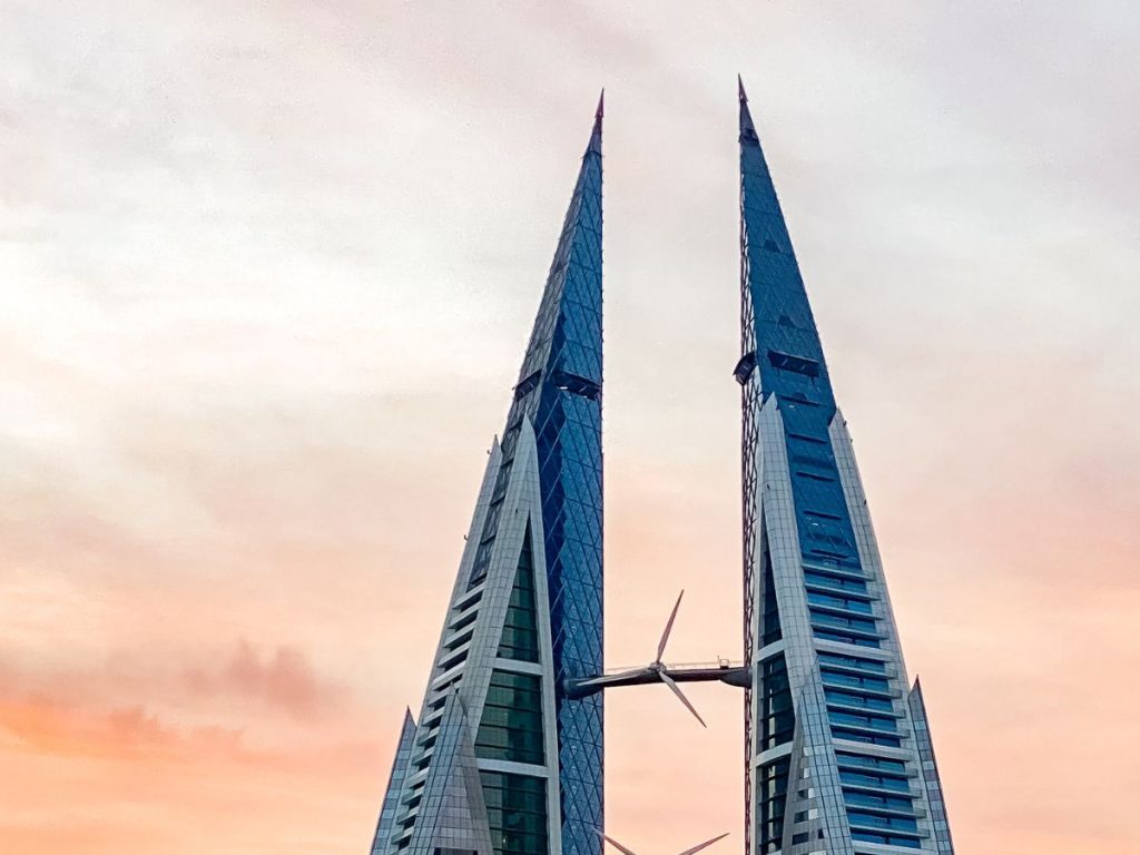 UAE and Bahrain: Bahrain World Trade Center in Manama