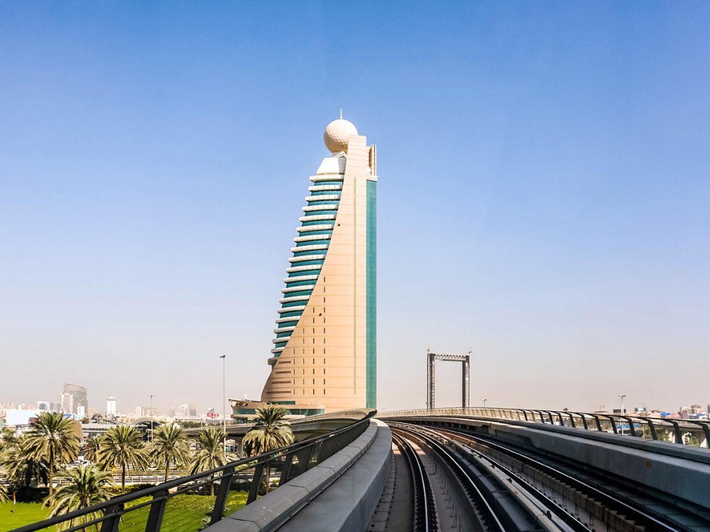 Etisalat Tower in Dubai, UAE. Credit: Shutterstock
