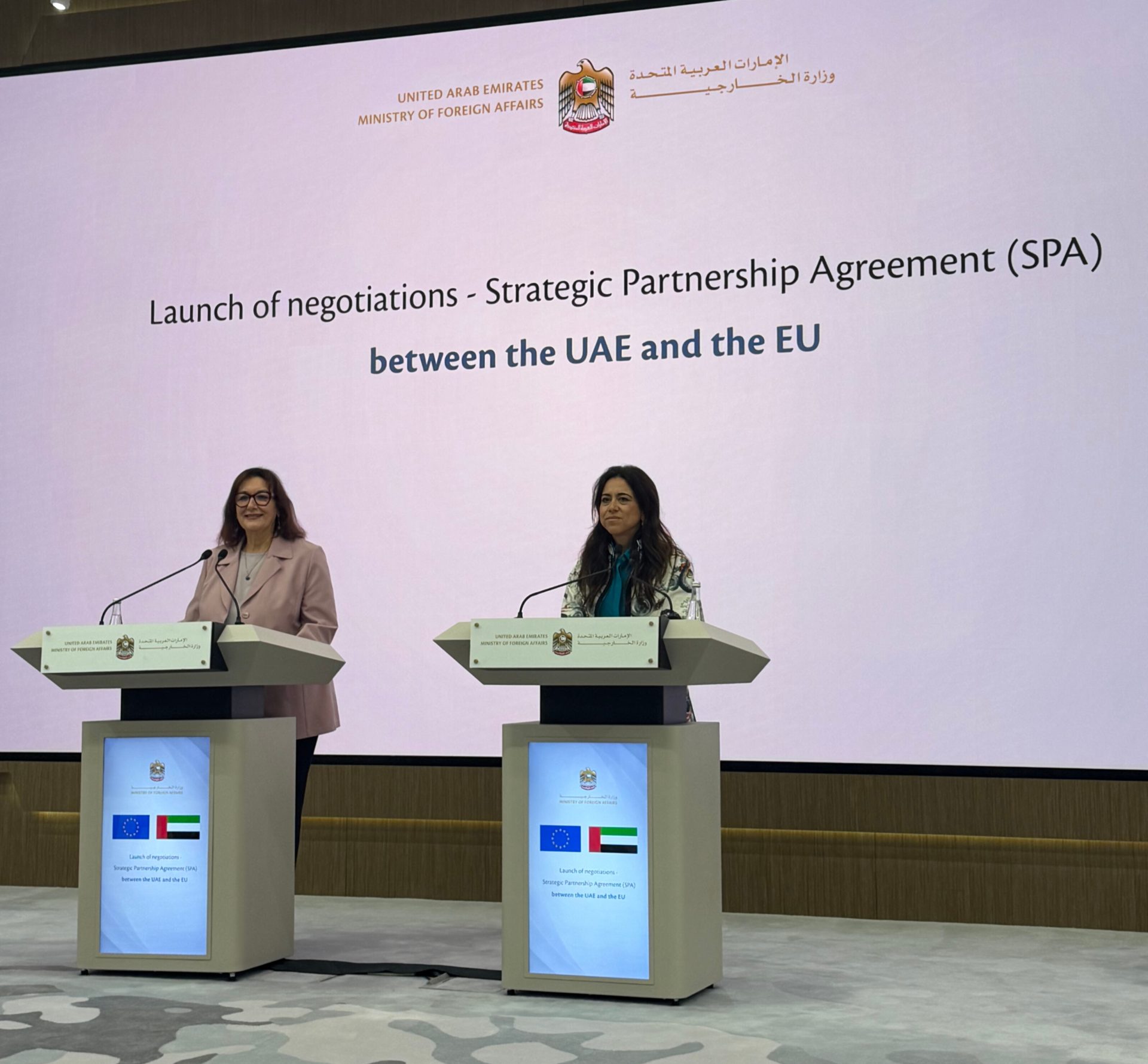 UAE–EU Advance Cooperation on AI and Green Energy Through New SPA