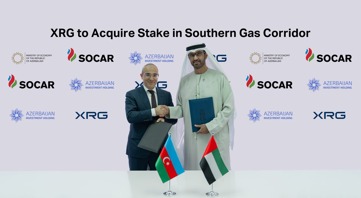 ADNOC Investment Arm Acquires Stake in Southern Gas Corridor