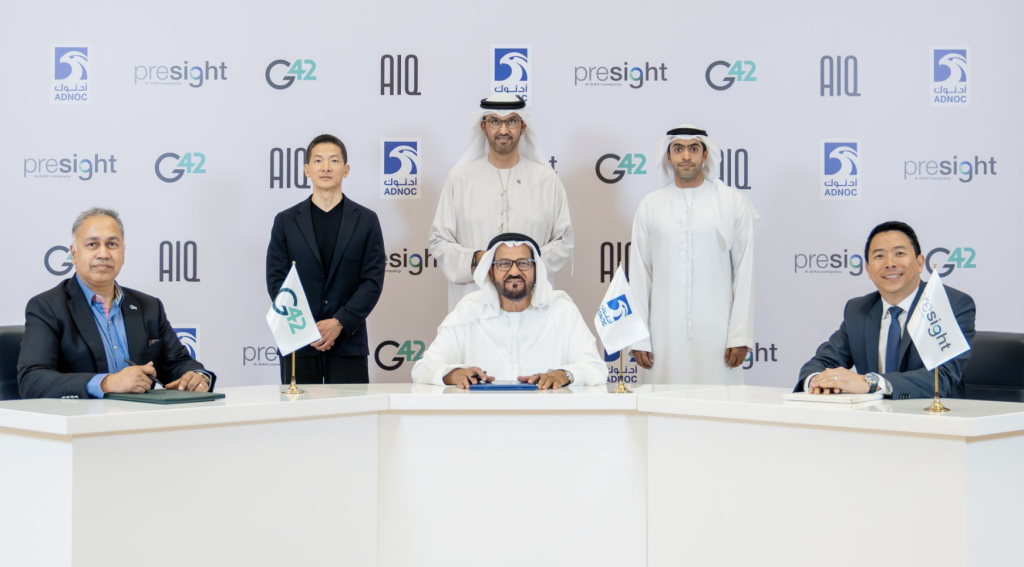 ADNOC, G42, and Presight Partnered to Accelerate AI Solutions for the Energy Sector in 2024