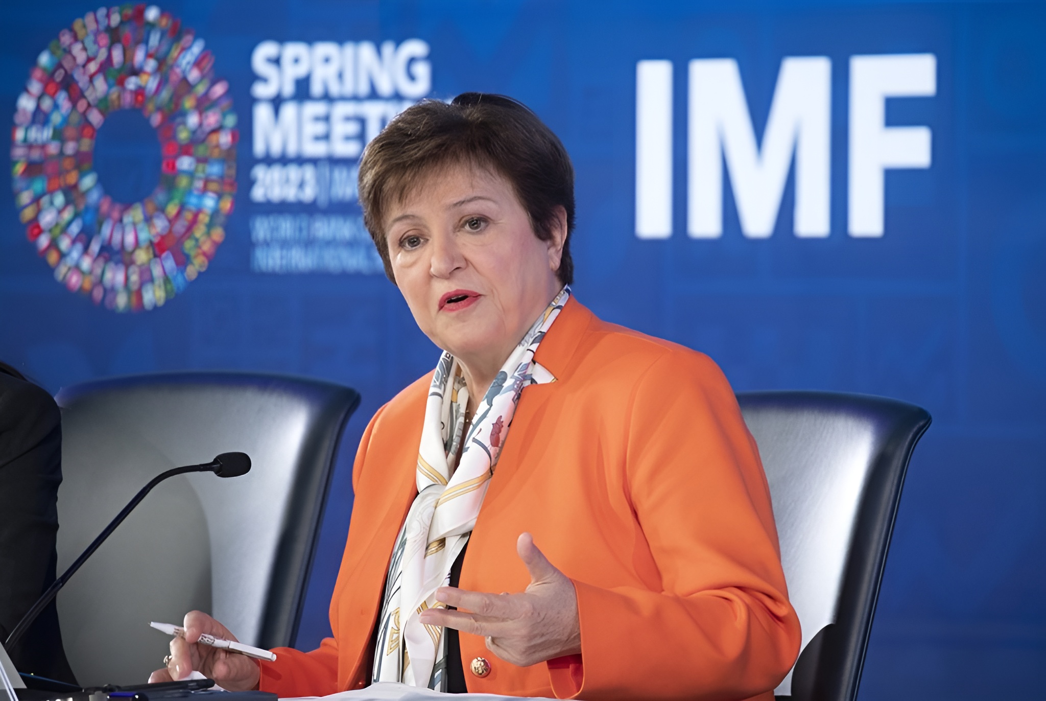 Kristalina Georgieva is the Managing Director of the International Monetary Fund