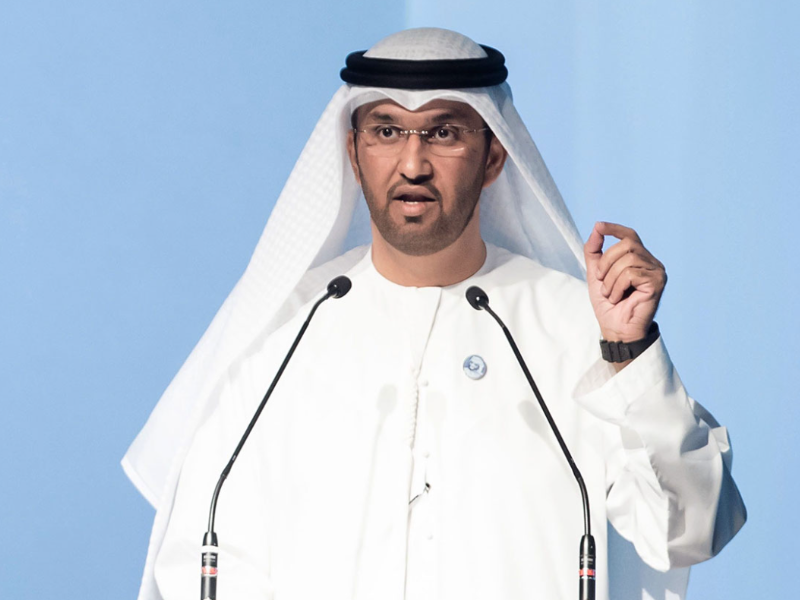Dr Sultan Ahmed Al Jaber, Managing Director and Group CEO of ADNOC