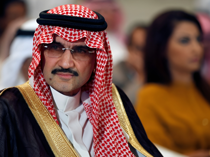 HRH Prince Alwaleed Bin Talal AlSaud, who holds a 78.13% stake and serves as Chairman of KHC