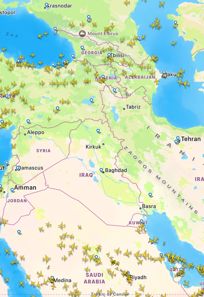 Airspace: 08:50am GST 08/06/26