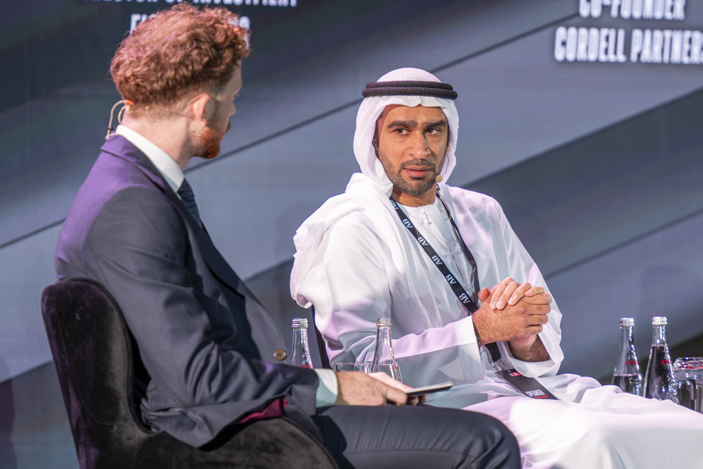 Angus Anderson, Editor of Finance Middle East, in conversation with H.E. Mohamed Al-Musharrakh, CEO, Sharjah FDI Office at Arabian Business' The Briefing summit