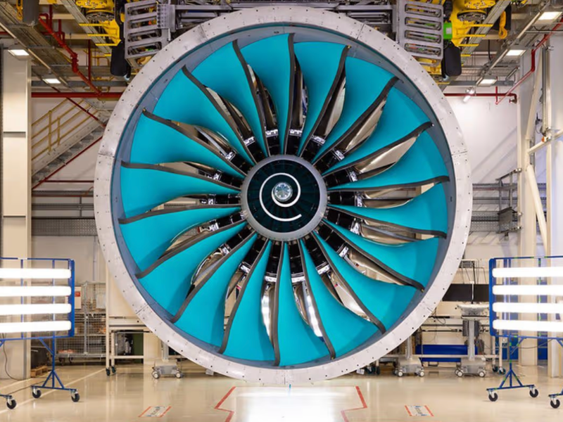 UltraFan engine in Derby